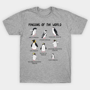 Cute Penguin of the World - Funny Animals Penguin Lover Gift T-Shirt